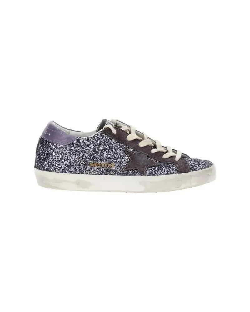 Golden Goose Low-Top Sneaker Super Star Sneakers blau Blau