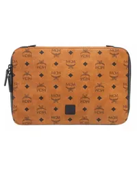 MCM Kosmetiktaschen Ottomar Visetos Travel Case Medium Cognacbraun