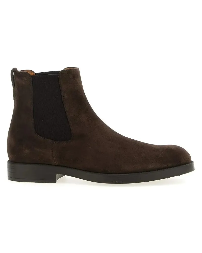 TOD'S Stiefel Chelsea Ankle Boots schwarz Schwarz