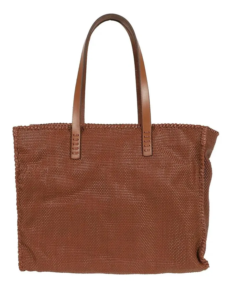 Dragon Diffusion Shopper & Totes Un Check Weave braun Braun