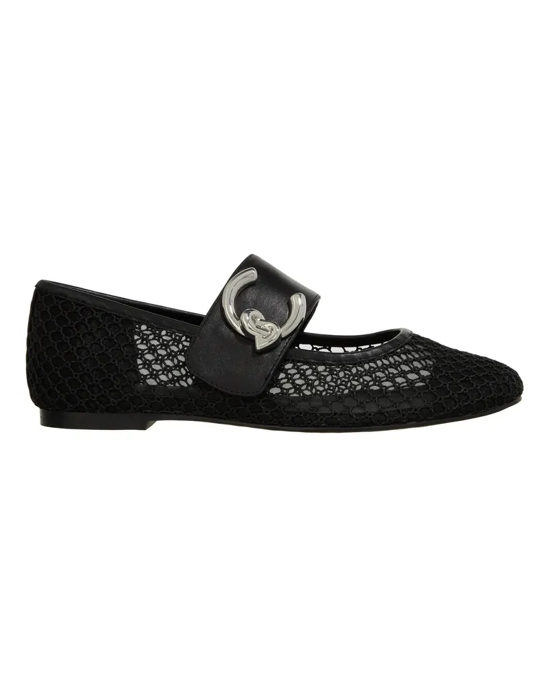 Coccinelle Sandaletten mit Absatz  C-Me Mesh schwarz Schwarz