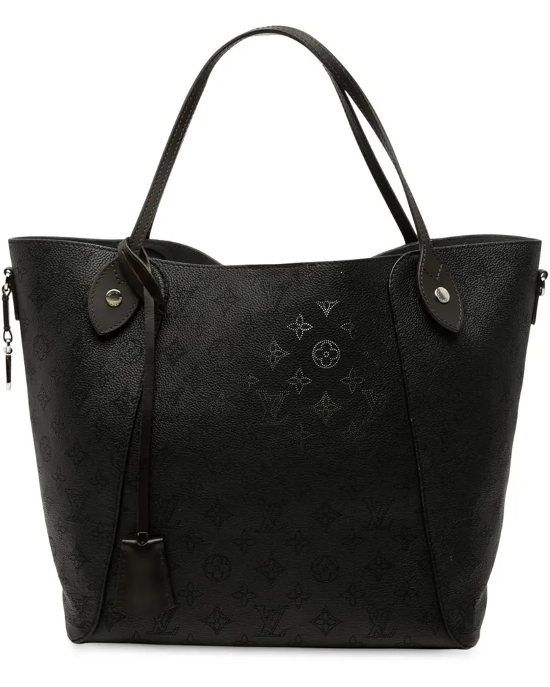 Louis Vuitton Shopper Monogram Mahina Hina MM schwarz Schwarz