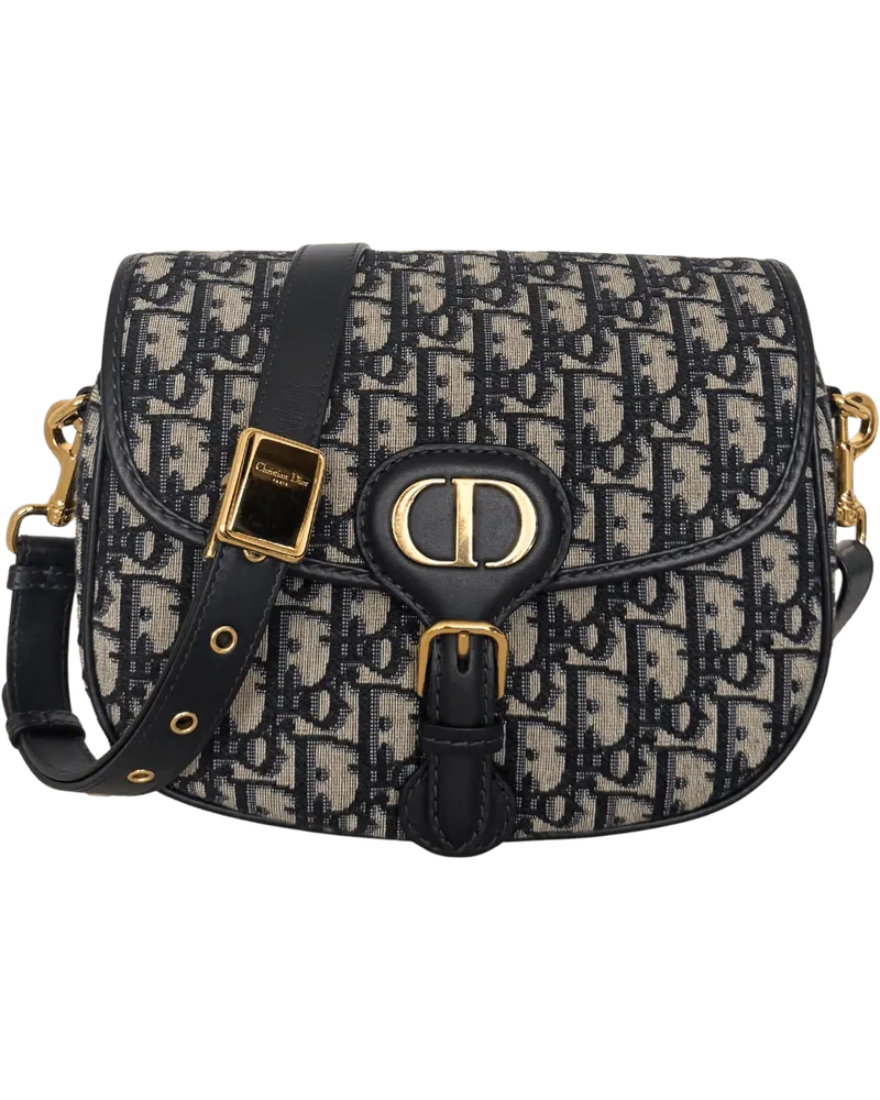 Dior Hobo Bags Dior Bobby Bag Medium Black / very good blau Blau