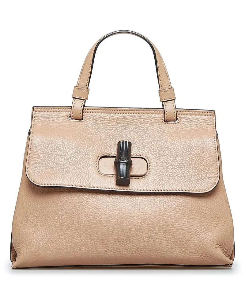 Gucci Hobo Bags 2010-2020 Small Bamboo Daily Satchel braun Braun