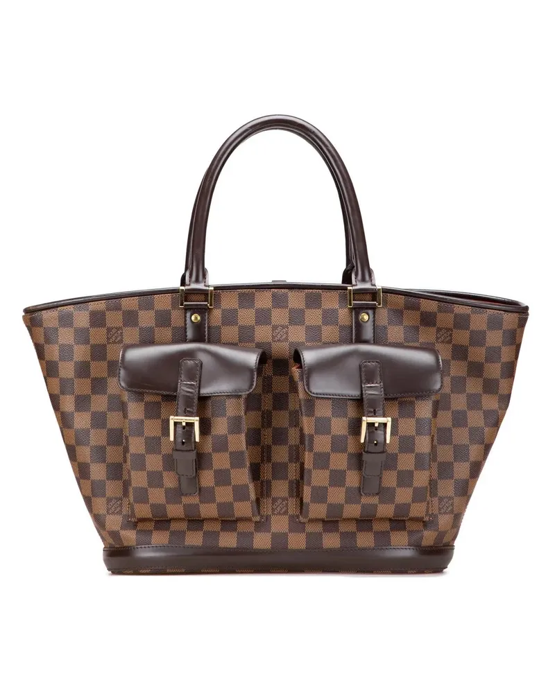 Louis Vuitton Shopper Damier Ebene Manosque GM braun Braun