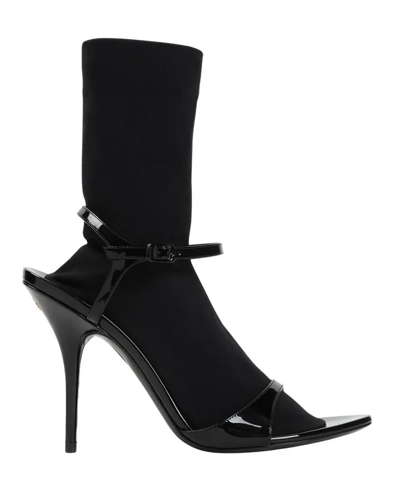 Balenciaga Stiefel Ankle Boots With High Stiletto Heel schwarz Schwarz