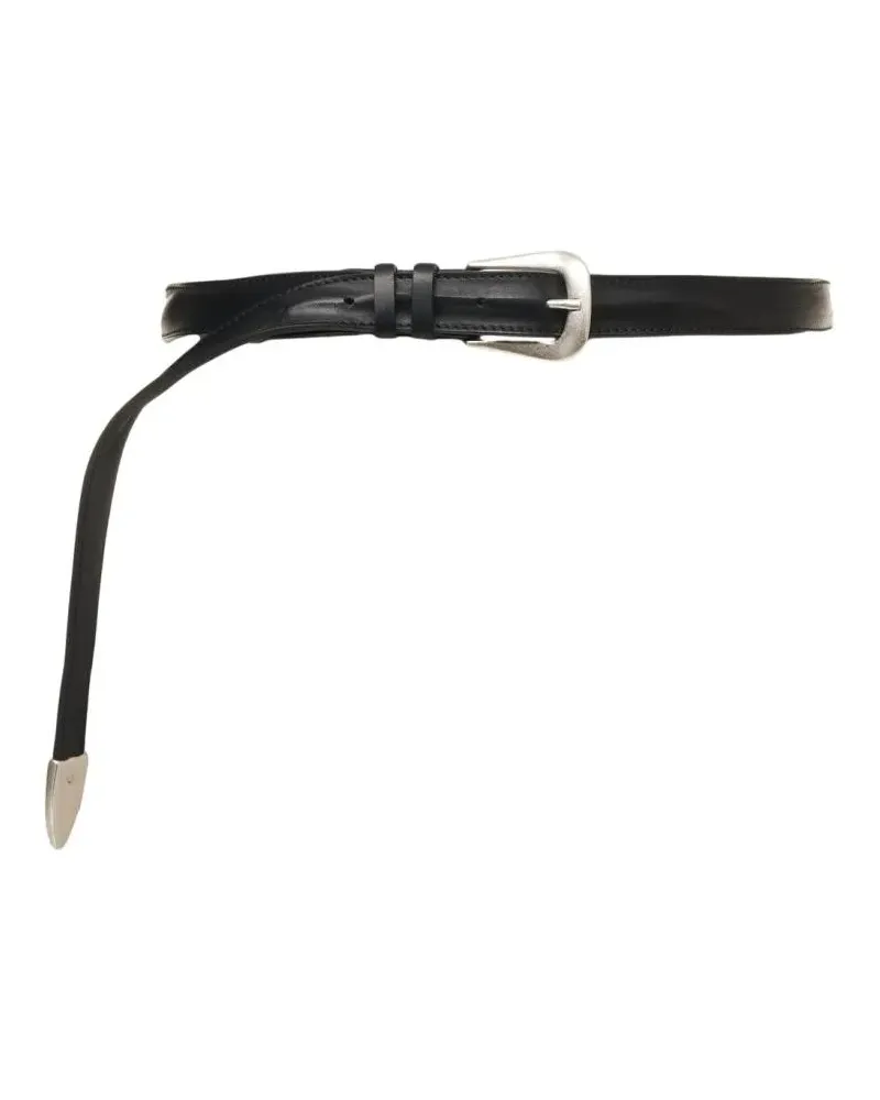 Orciani Gürtel Smooth Leather 'Bus' Belt rot Rot