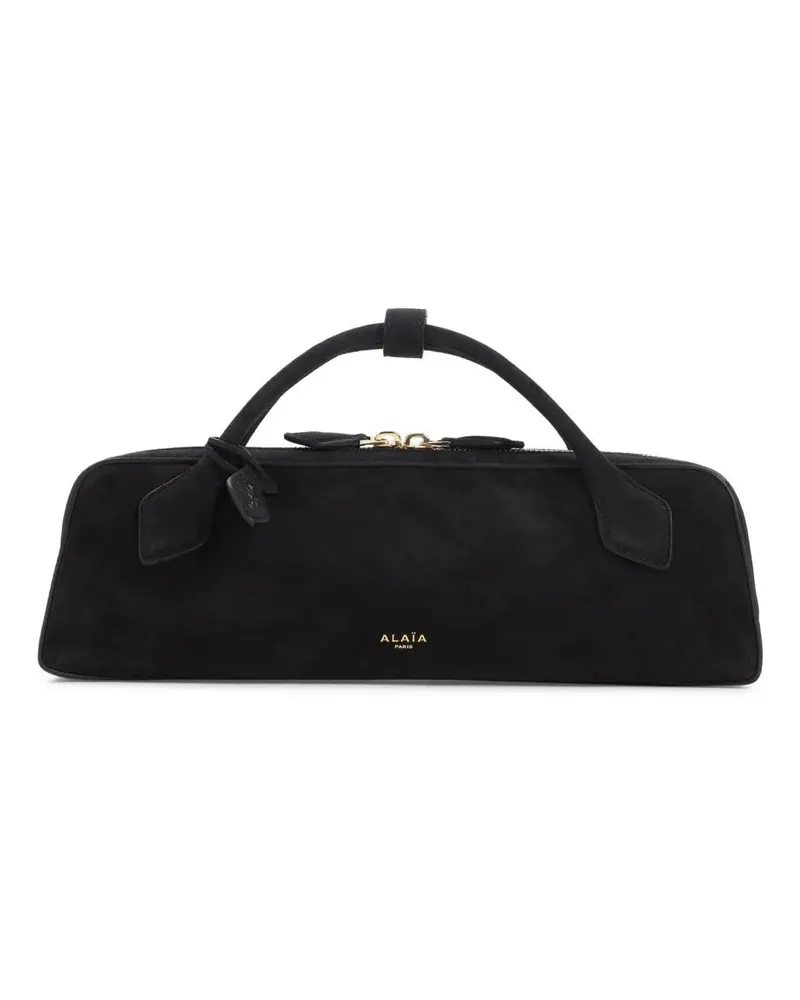 Alaïa Hobo Bags Shoulder Bag In Soft Goat Leather schwarz Schwarz