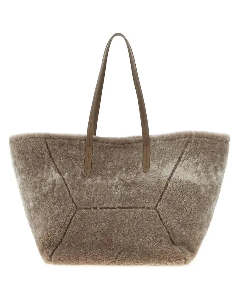 Brunello Cucinelli Shopper & Totes 'Bc Duo' Large Shoulder Bag braun Braun
