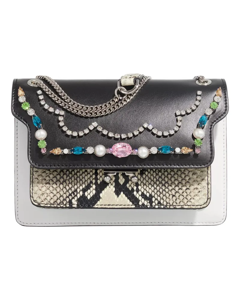 Marni Crossbody Bags Trunk Envelope Medium schwarz Schwarz