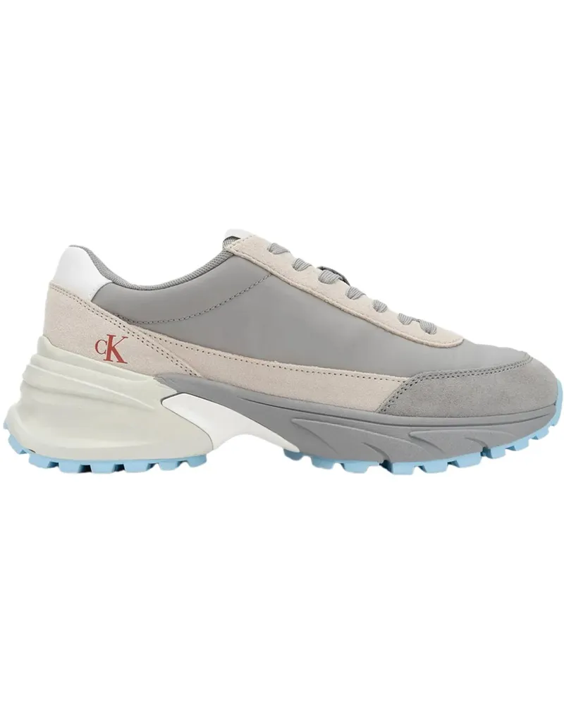 Calvin Klein Low-Top Sneaker Sneakers Grigiobeige grau Grau
