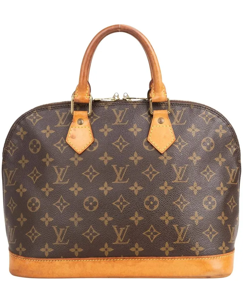 Louis Vuitton Crossbody Bags  Canvas Monogram Alma PM Handbag braun Braun