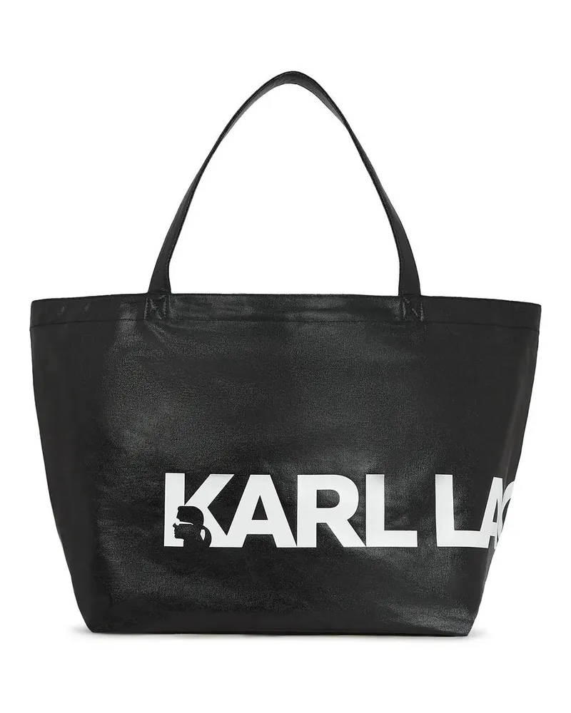Karl Lagerfeld Shopper K/ESSENTIAL BESCHICHTETER SHOPPER schwarz Schwarz
