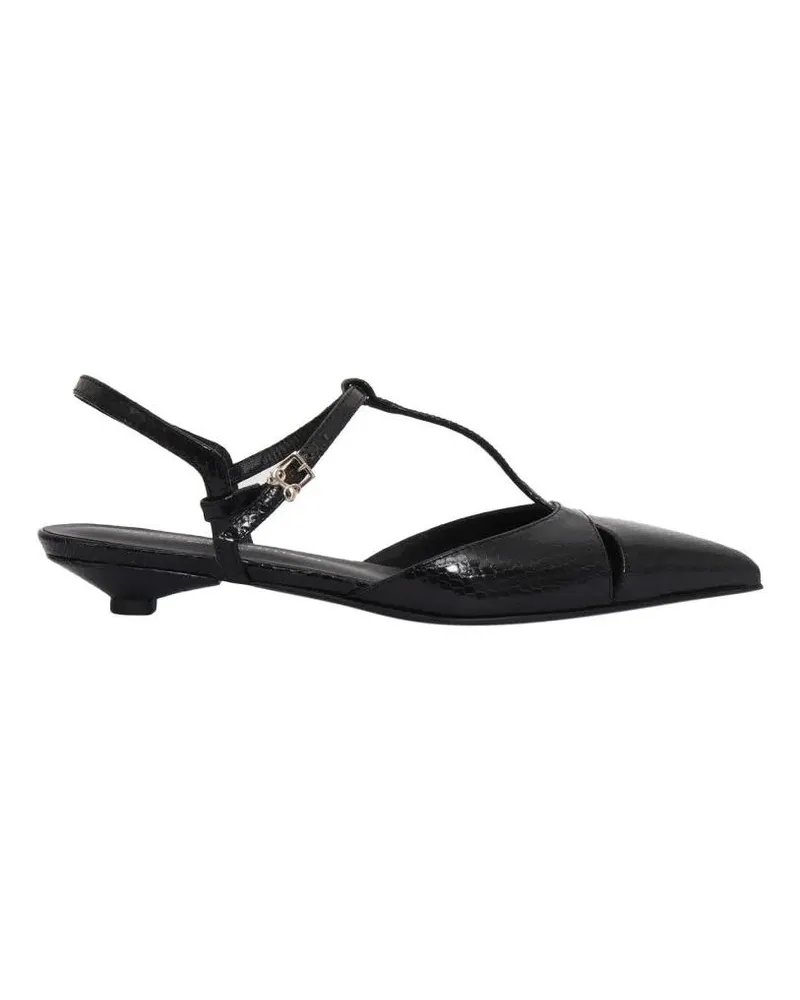 Sergio Levantesi Hohe Schuhe Pointed Toe Slingback Shoes schwarz Schwarz