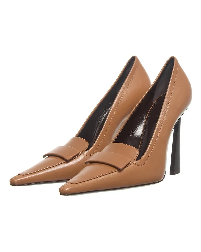 Saint Laurent Hohe Schuhe D'orsay Pumps cognacbraun Cognacbraun