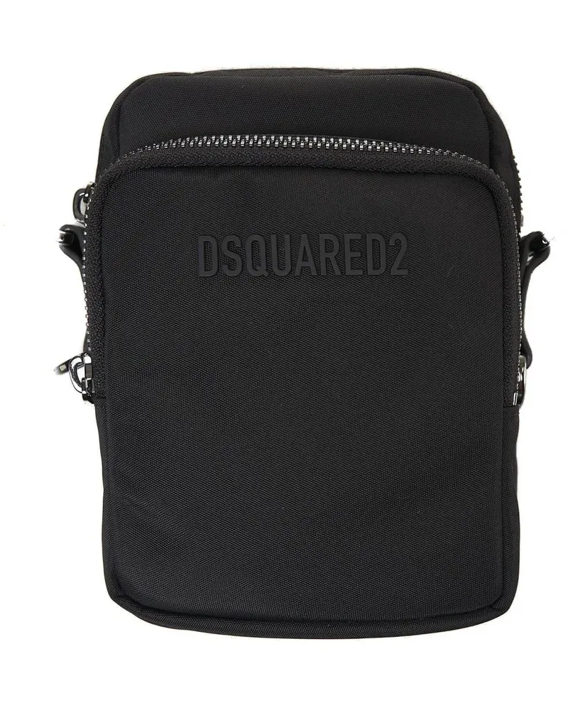 Dsquared2 Businesstaschen & Reisegepäck Kleine Umhängetasche schwarz Schwarz