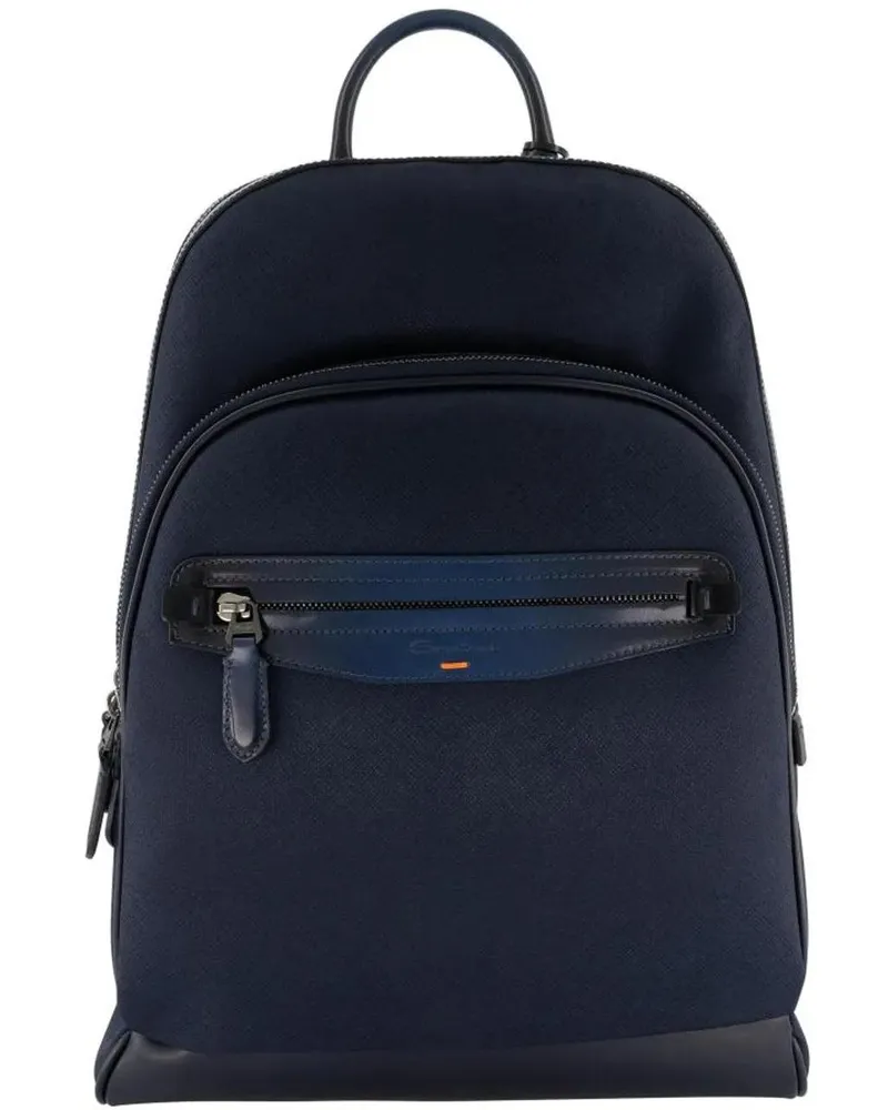 Santoni Businesstaschen & Reisegepäck Zaino Multitasca Vrs.nylon-ndsu blau Blau