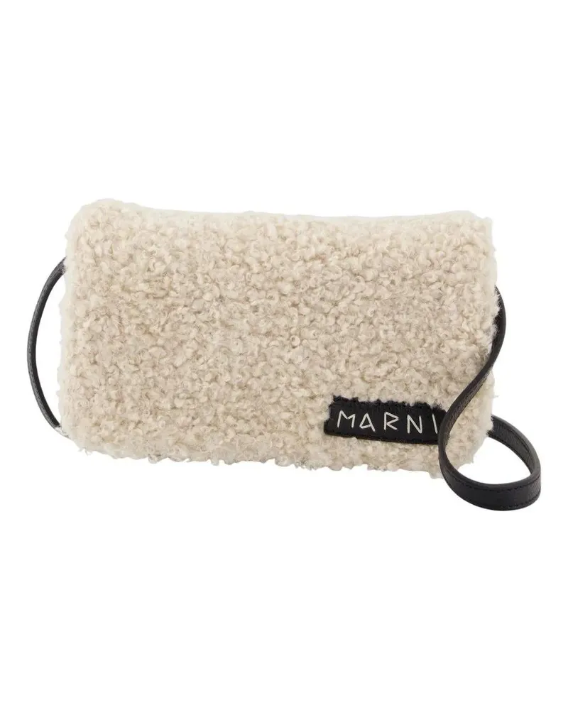 Marni Hobo Bags Crossbody - Synthetic - White beige Beige