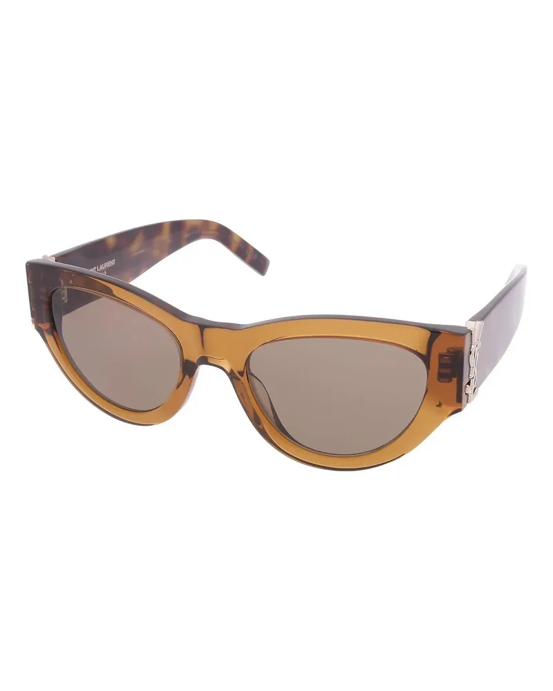 Saint Laurent Sonnenbrille  brown Braun