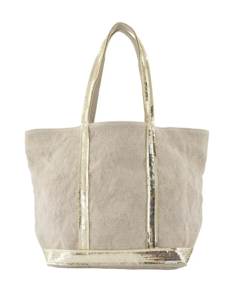 Vanessa Bruno Shopper & Totes M Zippe Shopper Bag - Linen - Neutral beige Beige