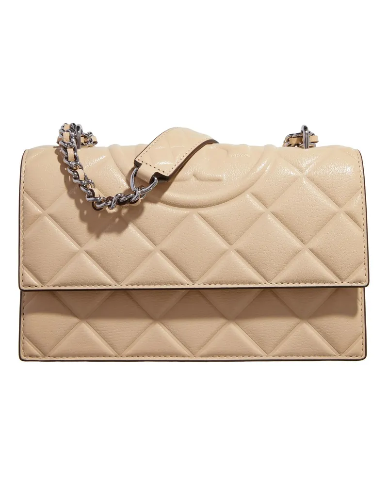 Tory Burch Crossbody Bags Fleming Small Convertible Shoulder Bag beige Beige