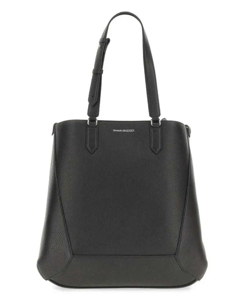 Alexander McQueen Shopper & Totes Tote Bag The Edge schwarz Schwarz