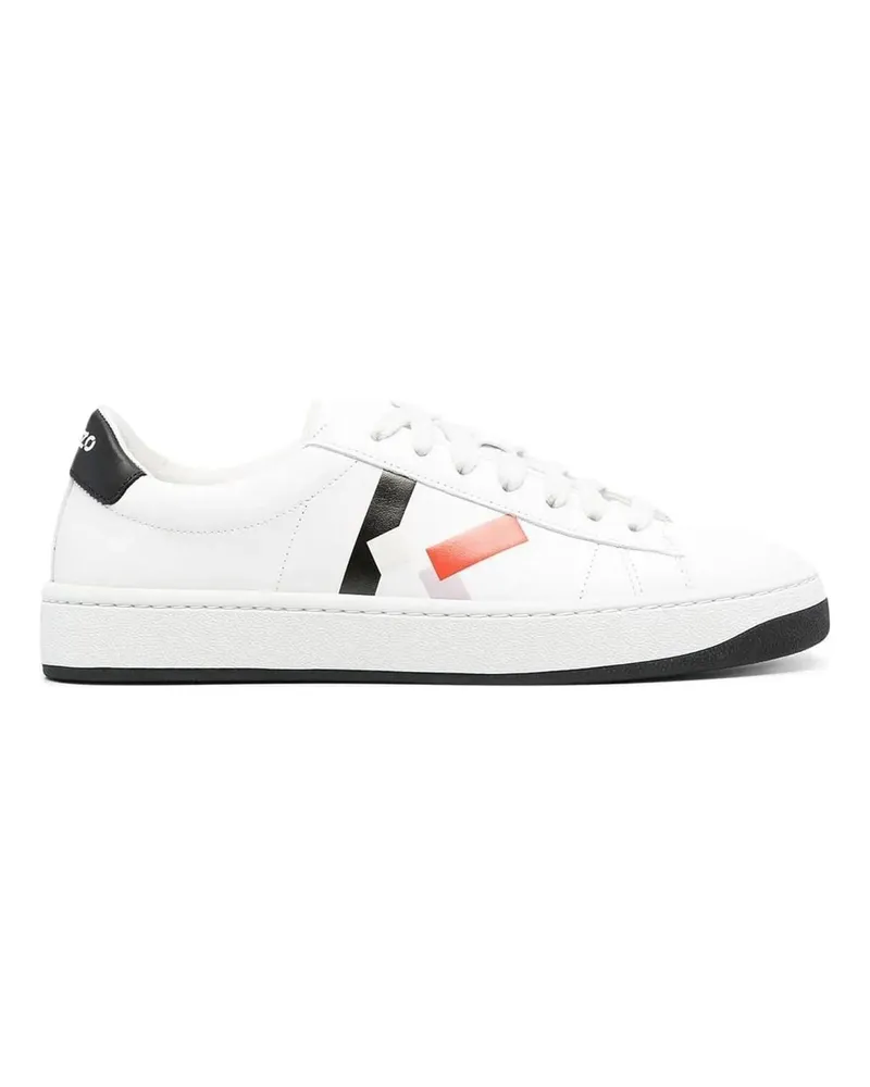 Kenzo Low-Top Sneaker Kourt K Logo Low-Top Sneakers weiß Weiß