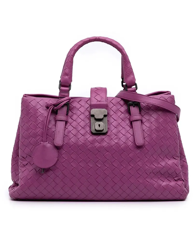 Bottega Veneta Hobo Bags Small Nappa Intrecciato Roma Satchel orange Orange