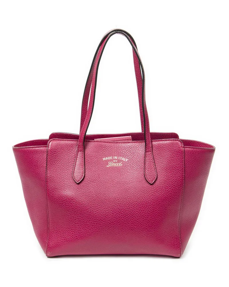 Gucci Crossbody Bags Small Swing Tote pink Rosa