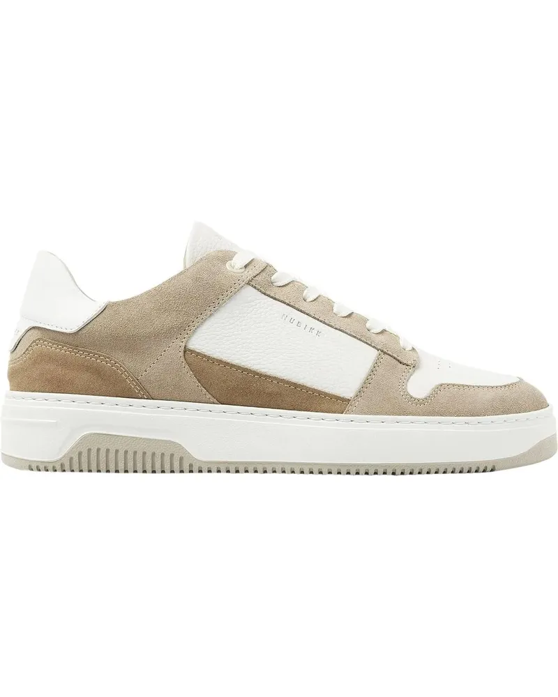 Nubikk Low-Top Sneaker Basket Court  Wit Beige sneakers voor Heren braun Braun