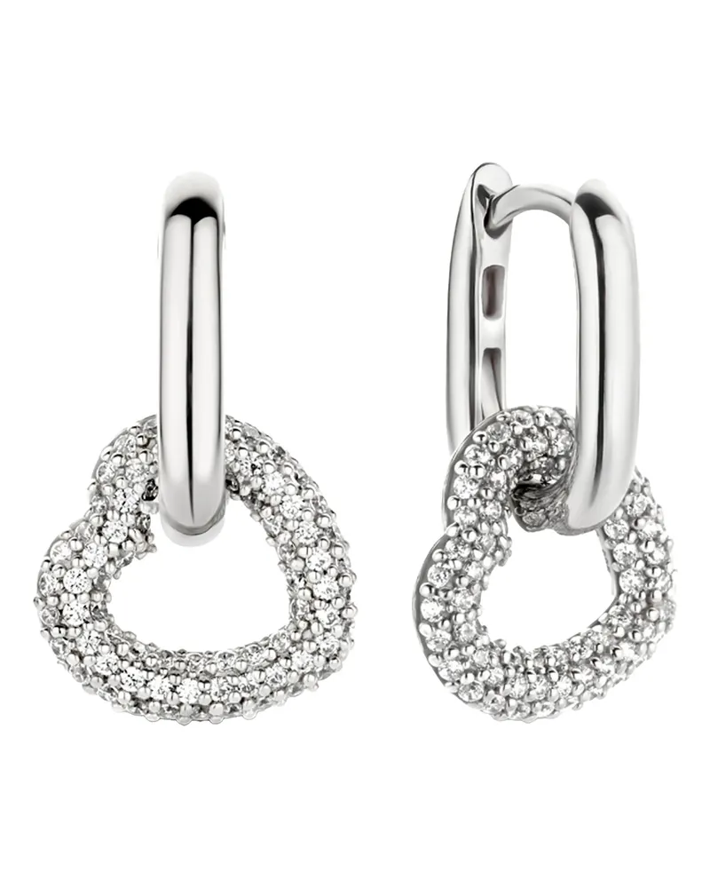 ti sento milano Ohrringe 925er Sterlingsilber Ohrringe silver Silber