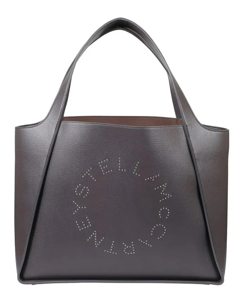 Stella McCartney Shopper & Totes Structured Grey Tote Bag grau Grau