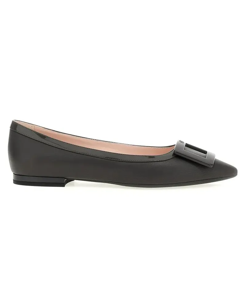 Roger Vivier Gommettine' Ballet Flats schwarz Schwarz