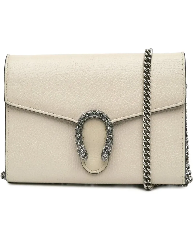Gucci Hobo Bags 2016-present Mini Leather Dionysus Wallet on Chain braun Braun