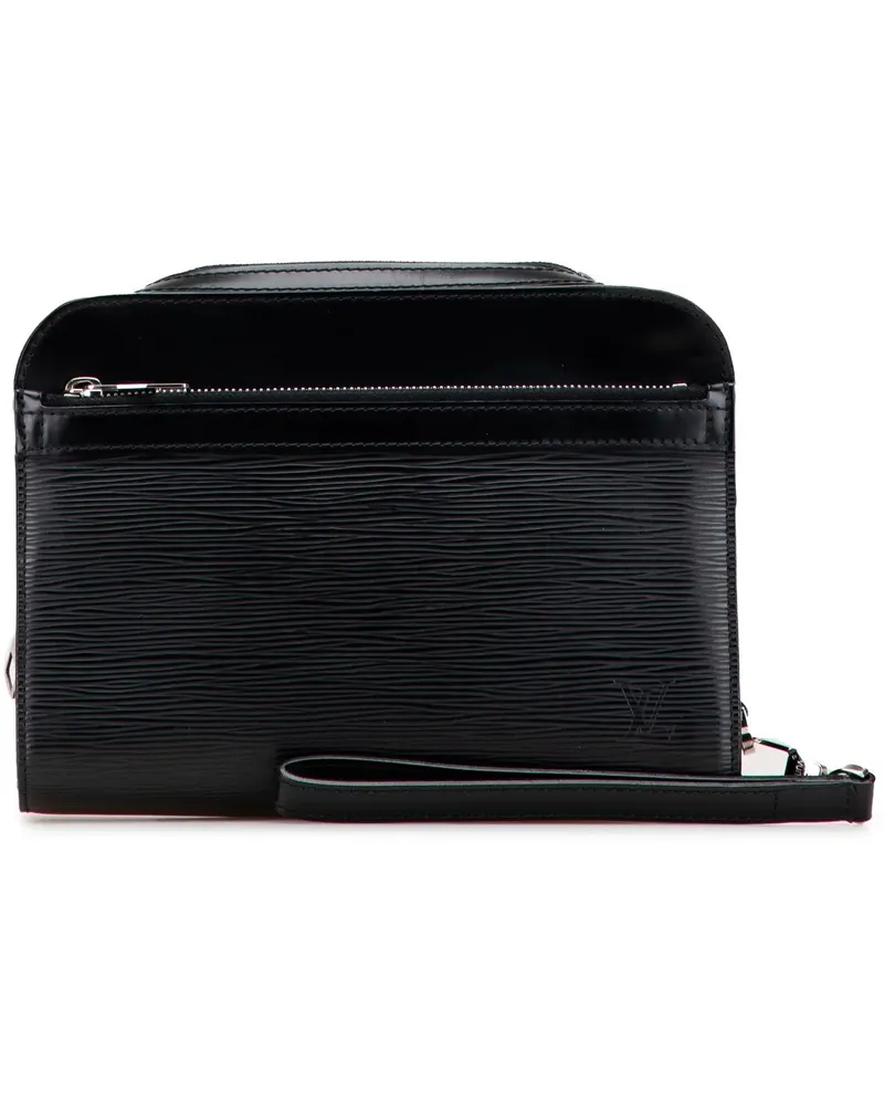 Louis Vuitton Clutches Epi Pochette Hoche schwarz Schwarz