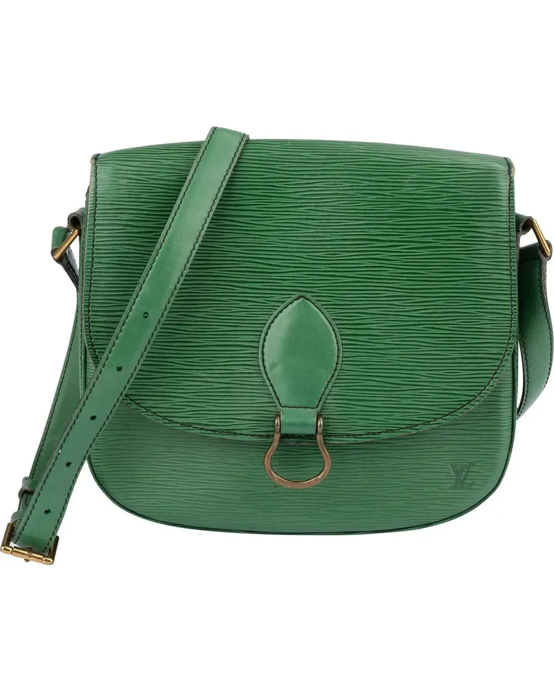 Louis Vuitton Crossbody Bags  Green Epi Leather Saint Cloud GM Cro braun Braun