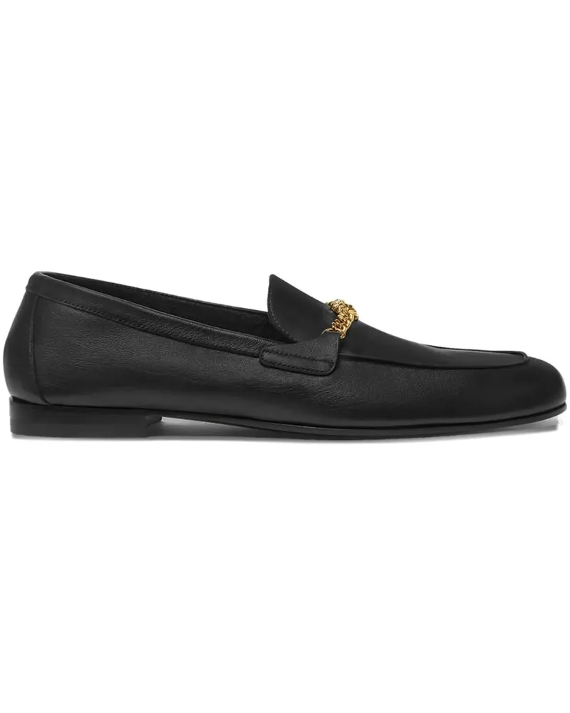 Versace Loafer Flat Shoes Black schwarz Schwarz