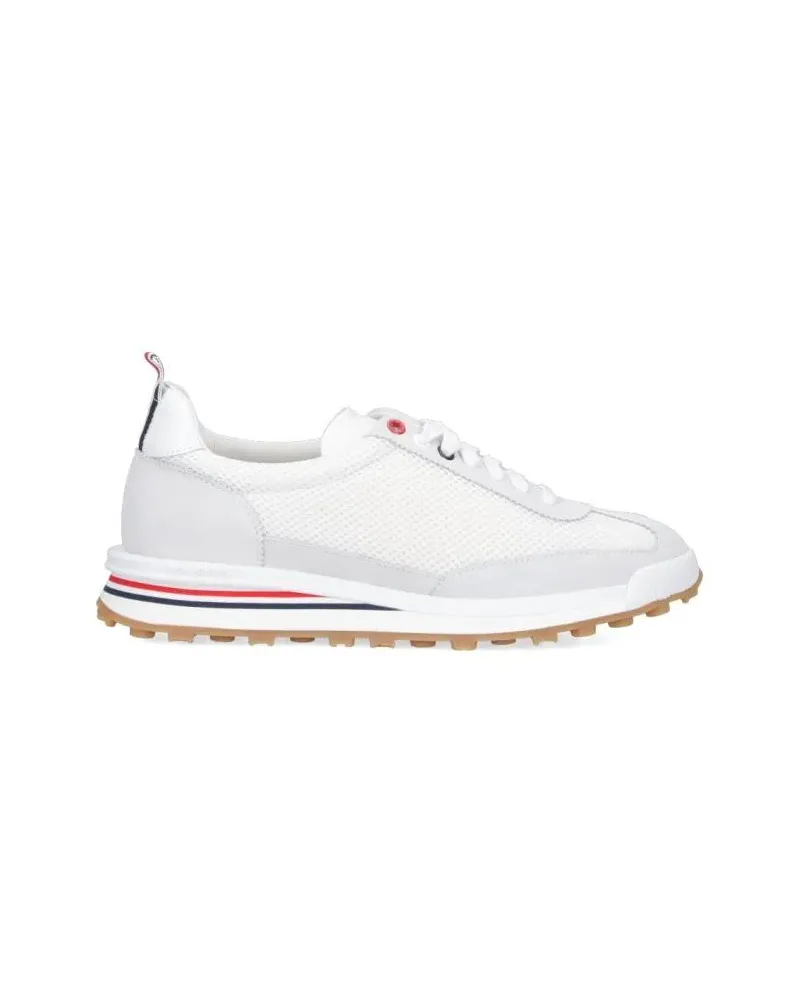 Thom Browne Low-Top Sneaker "Tech Runner" Sneakers – White weiß Weiß