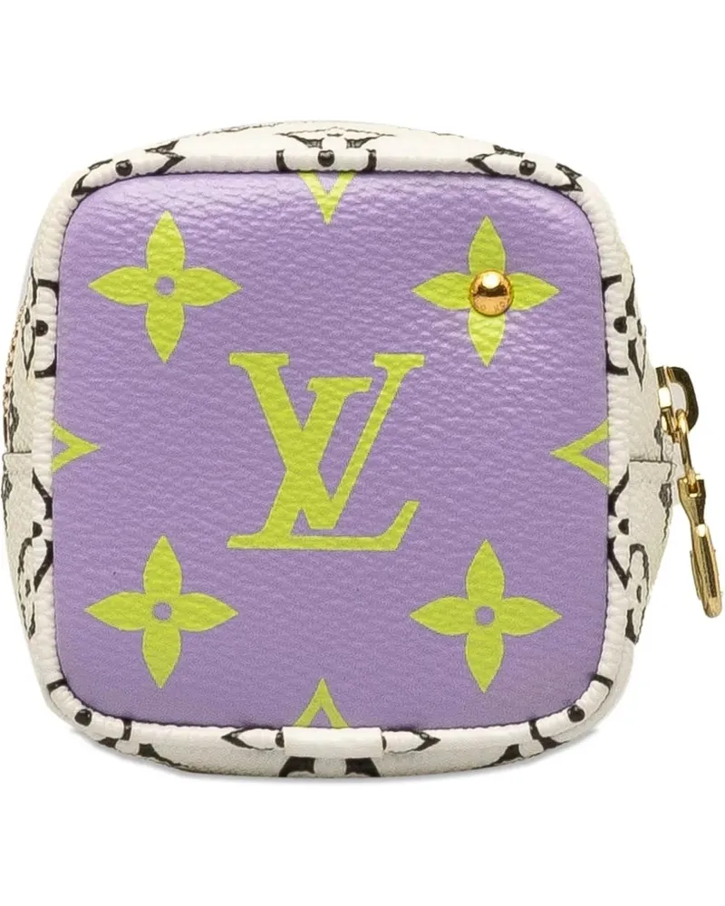 Louis Vuitton Portemonnaie 2019 Monogram Giant Porte Monet Cube orange Orange
