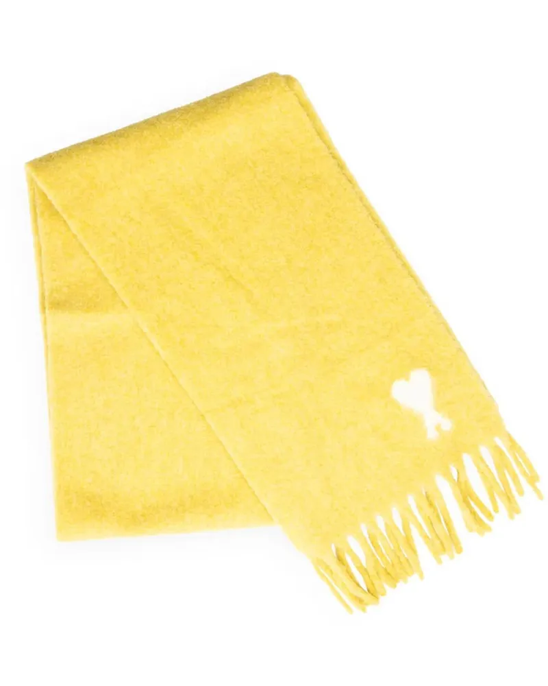 AMI Paris Tücher & Schals CLOUD KNIT SCARF LIME-GREEN bunt Bunt