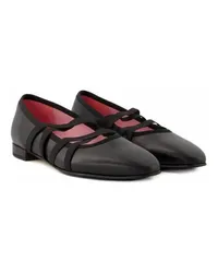 Carel Loafers & Ballerinas Tutu Ballerinas - Leather - Black Schwarz