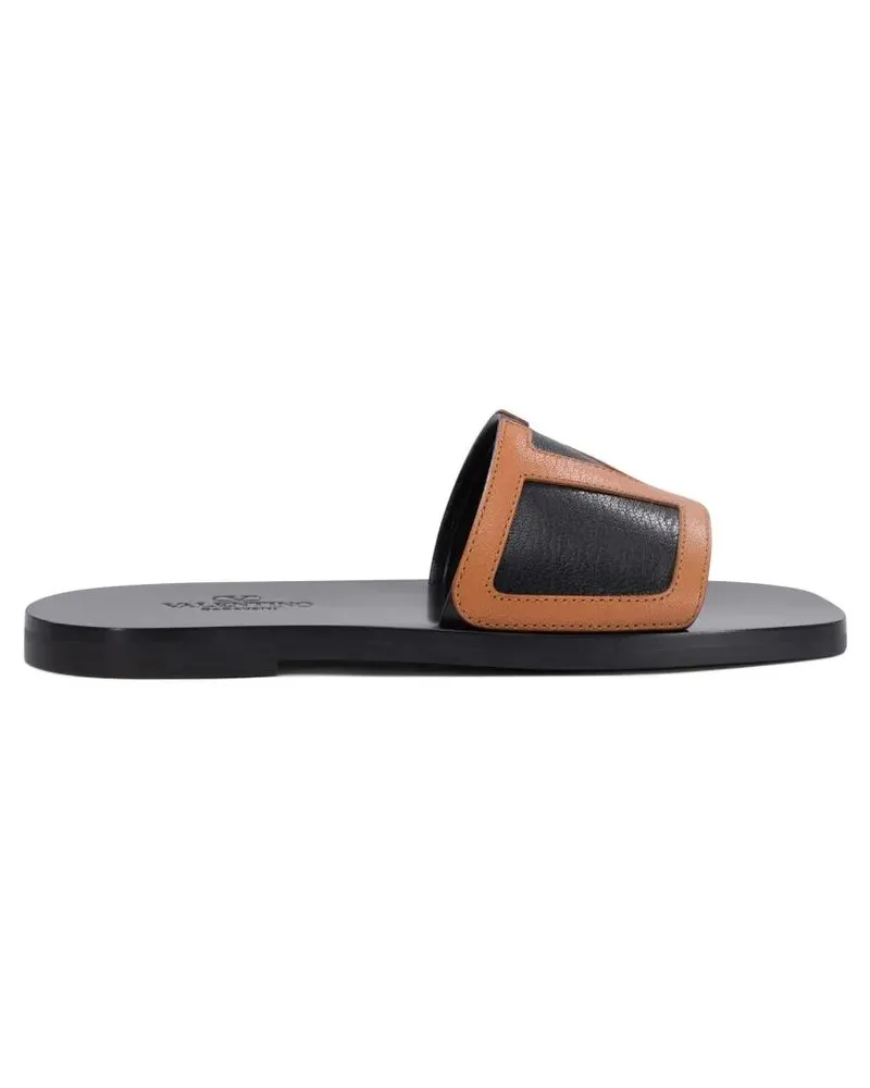 Valentino Garavani Sandalen "Viva Superstar" 20 Mm Slides grau Grau