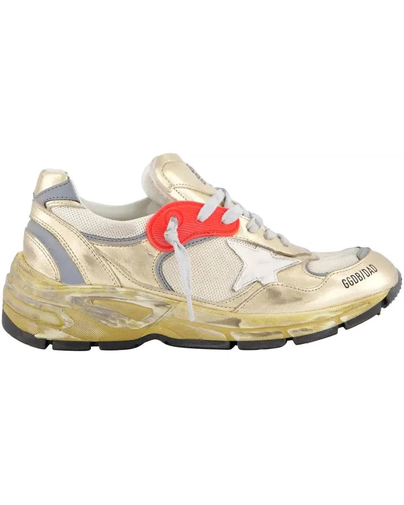 Golden Goose Low-Top Sneaker Dames Running Dad Sneaker Metallic gunmetal Gunmetal