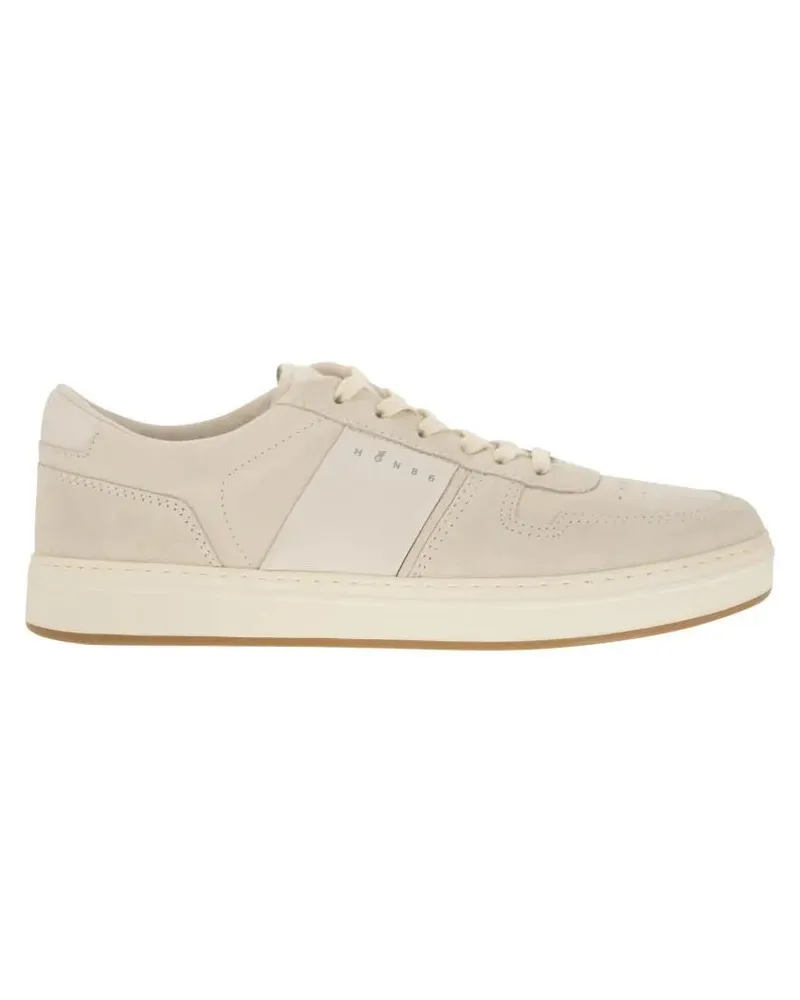 Hogan Low-Top Sneaker H668 - Leather Trainers beige Beige