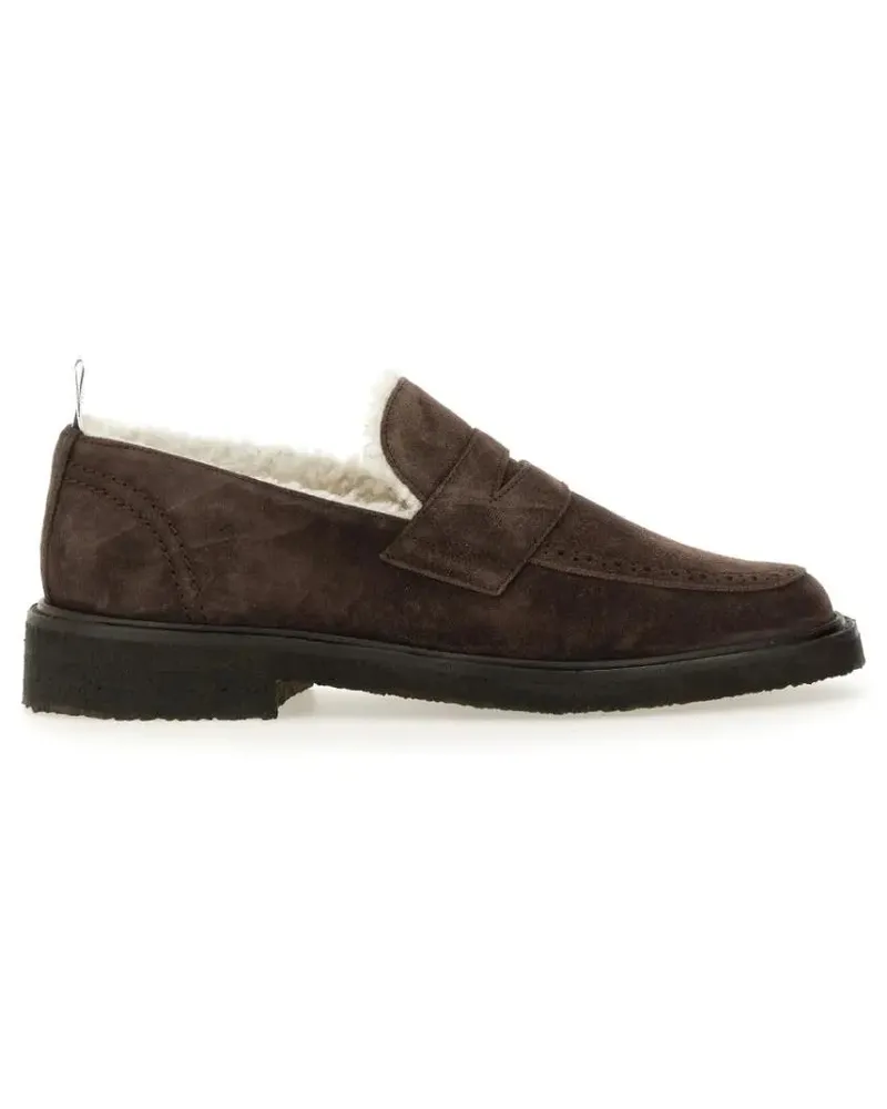 Thom Browne Loafer Moccasin "Penny" braun Braun