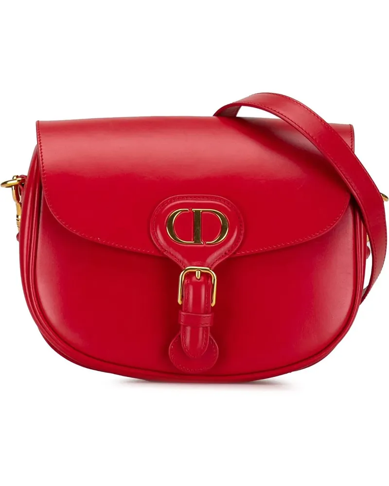Dior Hobo Bags Medium Bobby Crossbody Bag rot Rot