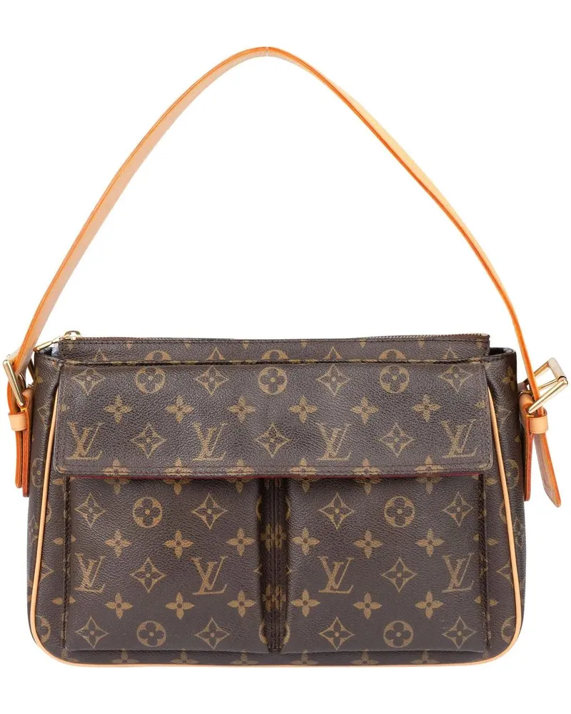 Louis Vuitton Crossbody Bags  Canvas Monogram Multiple Cite Handba braun Braun