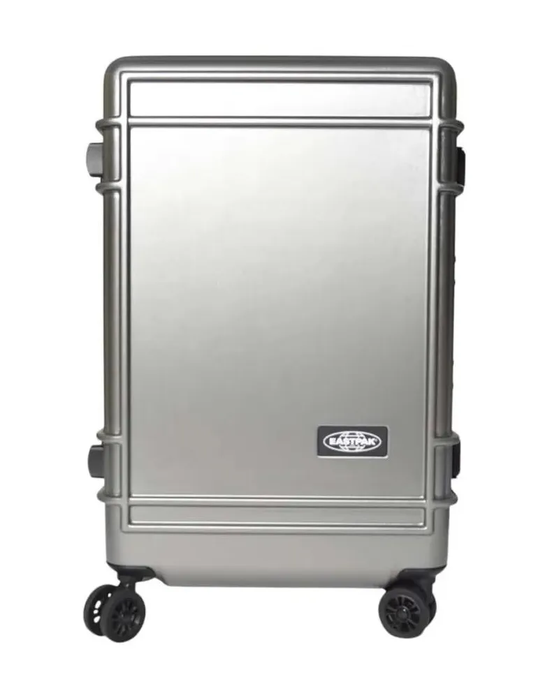 Eastpak Koffer Minimalist Hard-Shell Suitcase With Smooth Metalli grau Grau