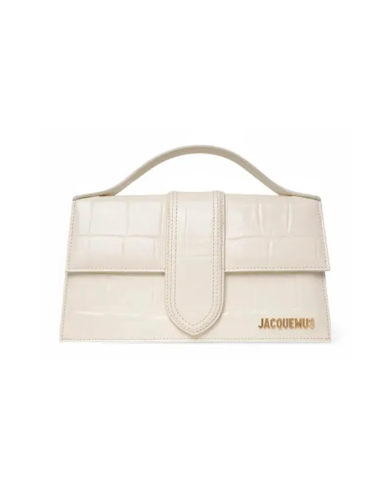 Jacquemus Crossbody Bags Le Grand Bambino Handbag - Baby Coconut White beige Beige