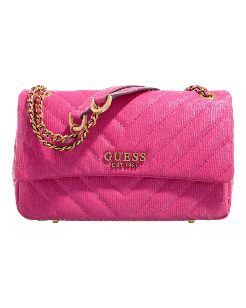 Guess Crossbody Bags Jania Convertible Xbody Flap pink Rosa